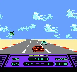 Rad Racer – Aus dem Spiel