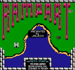 Rampart – Titulní obrazovka