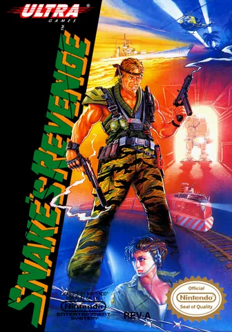 Snake's Revenge – boxart