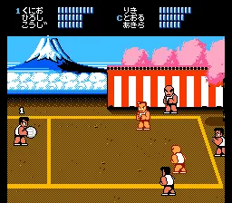 Super Dodge Ball – Aus dem Spiel