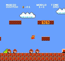 Super Mario Bros. – En jeu