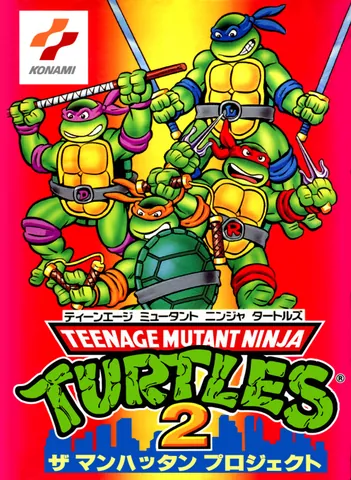 Teenage Mutant Ninja Turtles III: The Manhattan Project – boxart