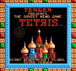 Tetris (Nintendo) – Titulní obrazovka