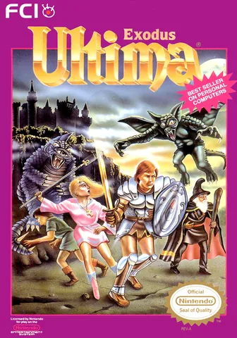 Ultima: Exodus – boxart