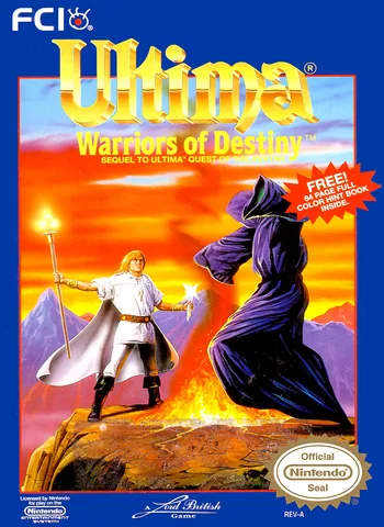 Ultima: Warriors of Destiny – boxart