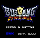 Big Bang Pro Wrestling – Écran-titre