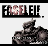 Faselei! – Écran-titre