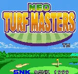 Neo Turf Masters – Titulní obrazovka