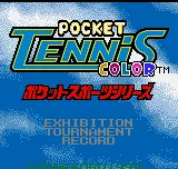 Pocket Tennis Color – Titelbildschirm