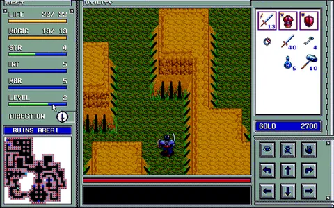 Brandish – In-game
