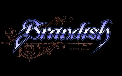 Brandish – Title screen