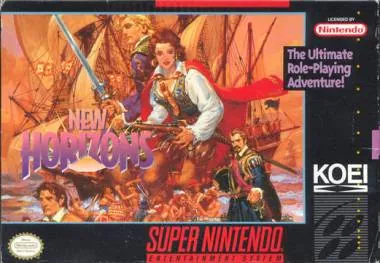 Uncharted Waters: New Horizons – boxart