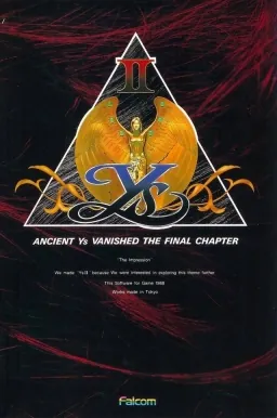 Ys II: Ancient Ys Vanished – The Final Chapter – boxart