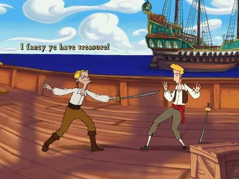 The Curse of Monkey Island – Ze hry