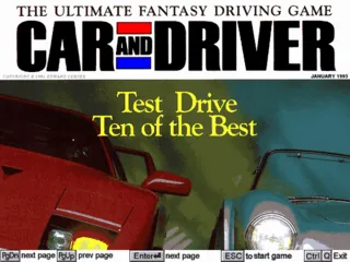 Driver – Écran-titre