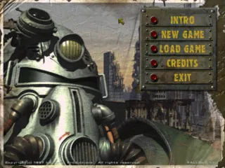 Fallout – Titulní obrazovka