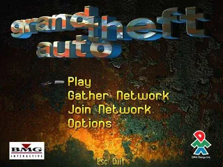Grand Theft Auto – Title screen
