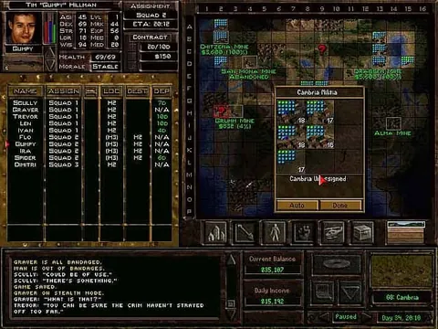 Jagged Alliance 2 – Ze hry