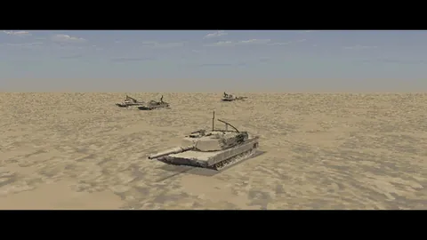 M1 Tank Platoon II – In-game