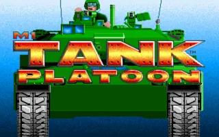 M1 Tank Platoon II – Title screen