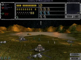 Master of Orion II: Battle at Antares – In-game