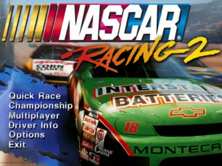 NASCAR Racing 3 – Titulní obrazovka