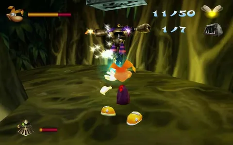 Rayman 2: The Great Escape – En jeu