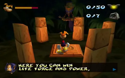 Rayman 2: The Great Escape – En jeu