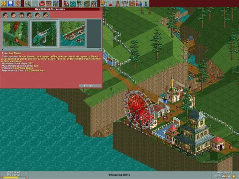 RollerCoaster Tycoon – In-game