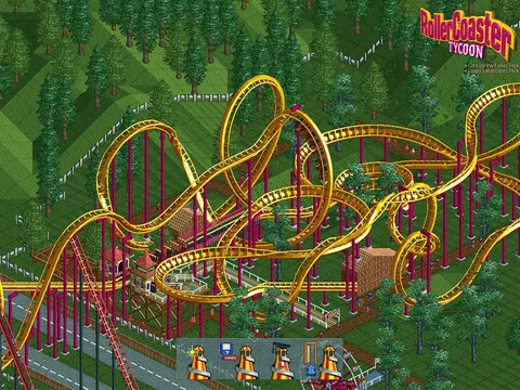 RollerCoaster Tycoon – In-game