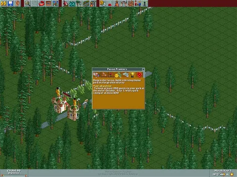 RollerCoaster Tycoon – In-game