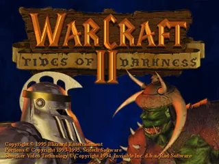 Warcraft II: Tides of Darkness – Titulní obrazovka