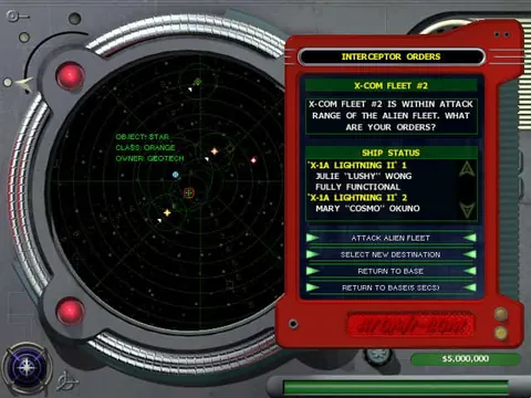 X-COM: Interceptor – Ze hry