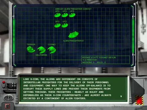 X-COM: Interceptor – Ze hry