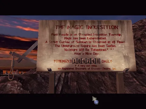 Zork: Grand Inquisitor – In-game