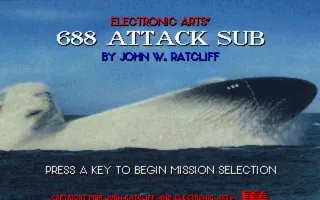 688 Attack Sub – Écran-titre