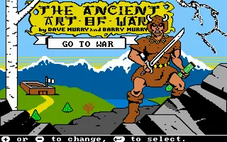 The Ancient Art of War – Titulní obrazovka