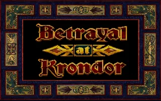 Betrayal at Krondor – Écran-titre