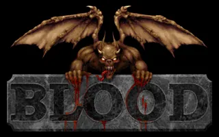 Blood – Titelbildschirm