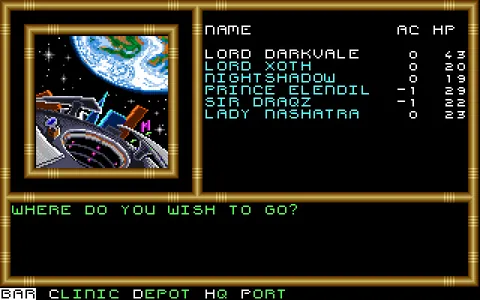 Buck Rogers: Countdown to Doomsday – Ze hry
