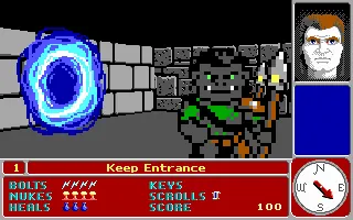 Catacomb 3-D – In-game