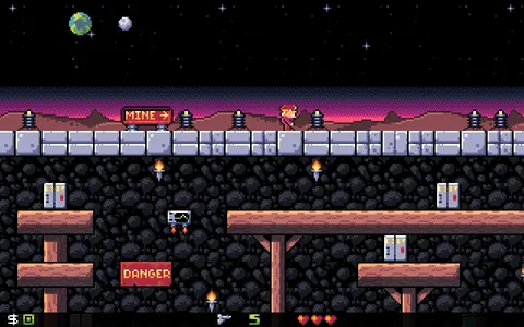 Crystal Caves – In-game