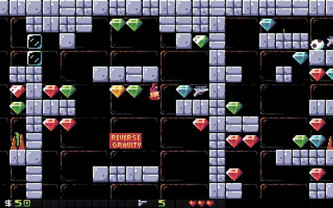 Crystal Caves – In-game