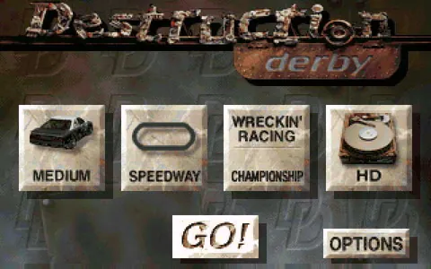 Destruction Derby – In-game
