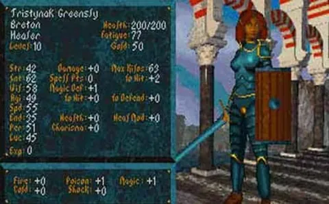 The Elder Scrolls: Arena – Ze hry