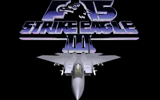 F-15 Strike Eagle III – Titulní obrazovka