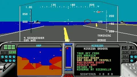 F-19 Stealth Fighter – In-game