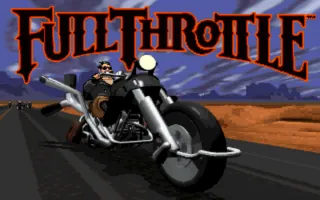 Full Throttle – Title screen