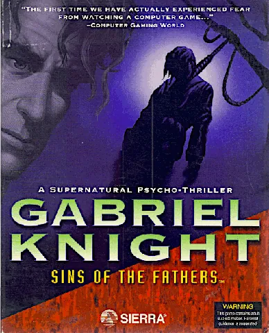 Gabriel Knight: Sins of the Fathers – boxart