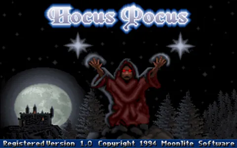 Hocus Pocus – Titulní obrazovka
